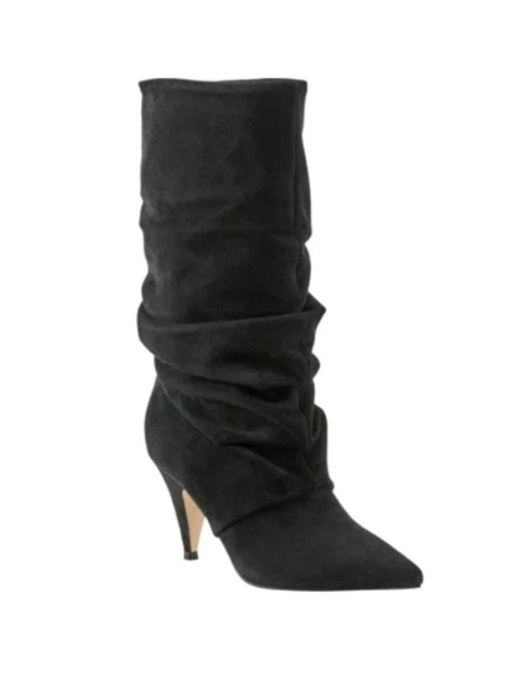 Marc Fisher Paityn Retro Slouchy Suede Mid Boots US Size 9.5